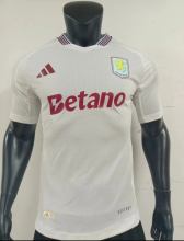 23-24   Aston Villa Home Fans 1:1 Quality Soccer Jersey