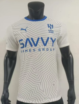 24-25   Al Hilal SFC Away  White  Player 1:1 Quality Soccer Jersey