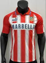 1994-1995  Atletico Madrid  Home Retro Soccer Jersey