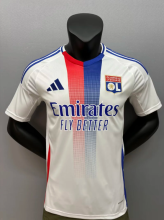 24-25 Lyon Home Fans 1:1 Quality Soccer Jersey