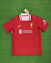 24-25 Liverpool Home Red Fans Soccer Jersey