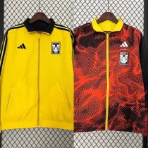24-25  Tiger  Red Double-Sided Windbreaker
