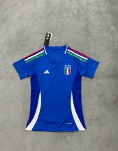 24-25 Italy Home Fans Women  Soccer Jersey