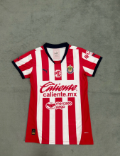 24-25 Chivas Home Women  Fans 1:1 Quality Soccer Jersey