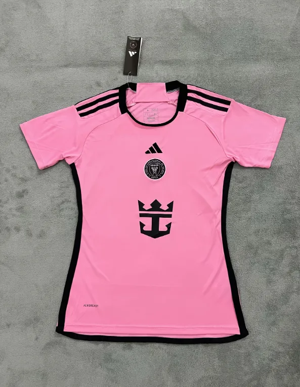 24-25 Inter Miami Home Fans Women  Soccer Jersey