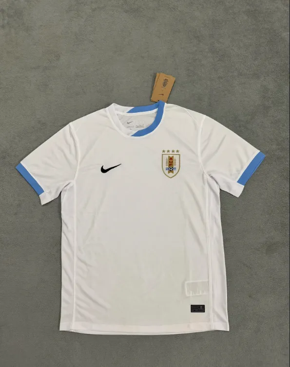 24-25 Uruguay Away  Fans 1:1 Quality Soccer Jersey