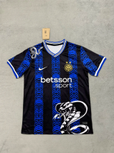 24-25  Inter Milan Special Edition Blue Black  Fans 1:1 Quality Soccer Jersey
