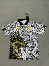 24-25 Real Madrid  Dragon Special Edition White  Fans Soccer Jersey