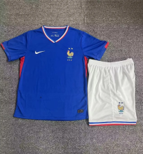 24-25 France Home Fans  Adult Suit   Soccer Jersey  （成人套装）
