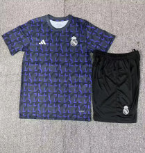 24-25  Real Madrid Away Fans Adult Suit  1:1 Quality Soccer Jersey