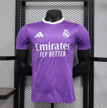 24-25 Real Madrid Special Edition Purple  Player Soccer Jersey