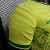 24-25 Brazil Special Edition Yellow  Player 1:1 Quality Soccer Jersey