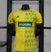 24-25   Kabylie  Home Yellow  Player 1:1 Quality Soccer Jersey