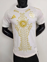 24-25  Algeria Training Clothes White Player 1:1 Quality Soccer Jersey