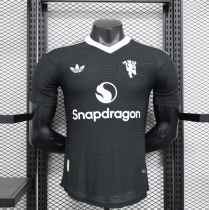 24-25 Manchester United  Special Edition Black  Player  Soccer Jersey