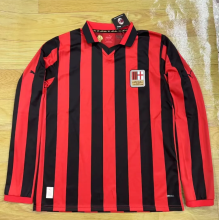 24-25  AC Milan 120th Anniversary Edition Long Sleeves Fans  Soccer Jersey