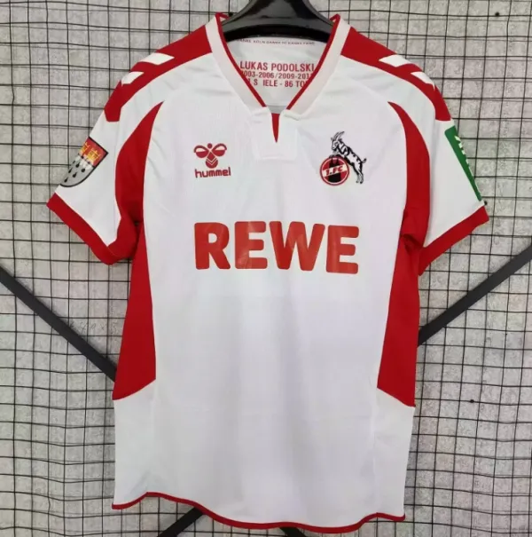25-26   FC Köln Special Edition  Fans 1:1 Quality Soccer Jersey