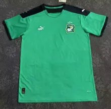 25-26  Cote d'Ivoire Training Clothes Green  3-Stars Fans  1:1 Quality Soccer Jersey