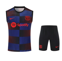 25-26 Barcelona Blue 1:1 Quality Training Vest （A-Set）