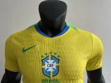 25-26   Brazil  Home  Player  1:1 Quality Soccer Jersey