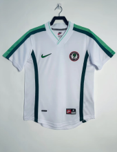 1996-1998 Nigeria Away  Green Retro Soccer Jersey