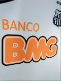 2012-2013  Santos Home  White Retro   Soccer Jersey
