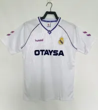 1990-1992   Real Madrid  Home Fans 1:1 Quality Retro Soccer Jersey