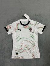 25-26  Portugal  Away Woman Fans  Soccer Jersey