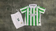 24-25 Alaves Home  Kids Kits 1:1 Quality Soccer Jersey