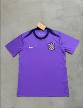25-26   Corinthians Training Suit Purple Fans 1:1 Quality Soccer Jersey