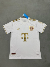 25-26  Bayern Munich 25th Anniversary Edition White  Fans   Soccer Jersey