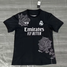 24-25  Real Madrid   Y3  Black  Fans 1:1 Quality Soccer Jersey