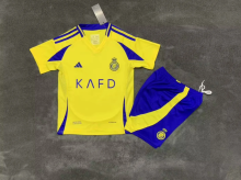 24-25  Al-Nassr FC  Home  Adult Kits  1:1 Quality  Soccer Jersey （成人套装） ﻿ ﻿