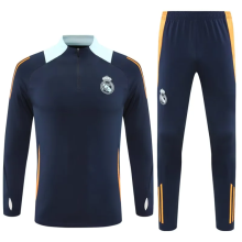 24-25 Real Madrid Training  Royal Blue   1:1 Quality Training Jersey
