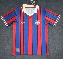 25-26  Barcelona PO Training Suit  Fans  Soccer Jersey  （硅胶板）