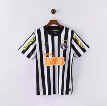 2012-2013  Santos Away  White Retro   Soccer Jersey