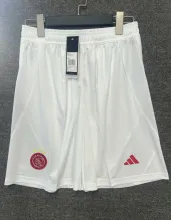 24-25 Ajax  Home  White 1:1 Quality Shorts