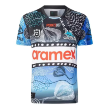 2024  Shark 1:1 Quality  Rugby  jersey