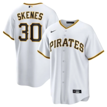 Pittsburgh Pirates  #30  SKENES  White   Jersey  （五件起批）