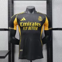 25-26  Real Madrid  Special Edition  Black Gold  Player  1:1 Quality Soccer Jersey