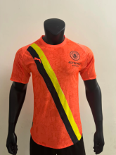 25-26 Manchester City  Third Orange  Player  1:1 Quality Soccer Jersey