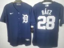 Detroit Tigers  #28  BAEZ   Dark Blue   Jersey  （五件起批）