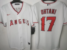 Los Angeles Angels  #17  OHTANI  White   Jersey  （五件起批）