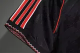 24-25 Manchester United  Retro Casual Black  Fans  Soccer Jersey