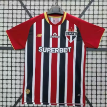 25-26 Sao Paulo  Away  Fans 1:1 Quality Soccer Jersey