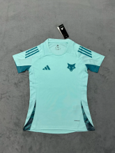 25-26  Cruzeiro Training Clothes Blue  Woman Fans 1:1 Quality Soccer Jersey