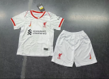 25-26   Liverpoo Third  Kids  Kits  1:1 Quality Soccer Jersey