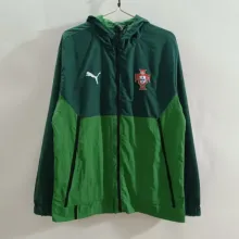 25-26 Portugal Sapphire Green Windbreaker