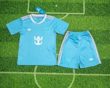 25-26  Inter Miami CF  Third  Kids Kits 1:1 Quality Soccer Jersey