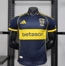 25-26   Boca  Home  Player  Soccer Jersey